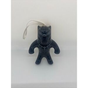 Hallmark Marvel Black Panther Decoupage Plastic Christmas Ornament Avengers